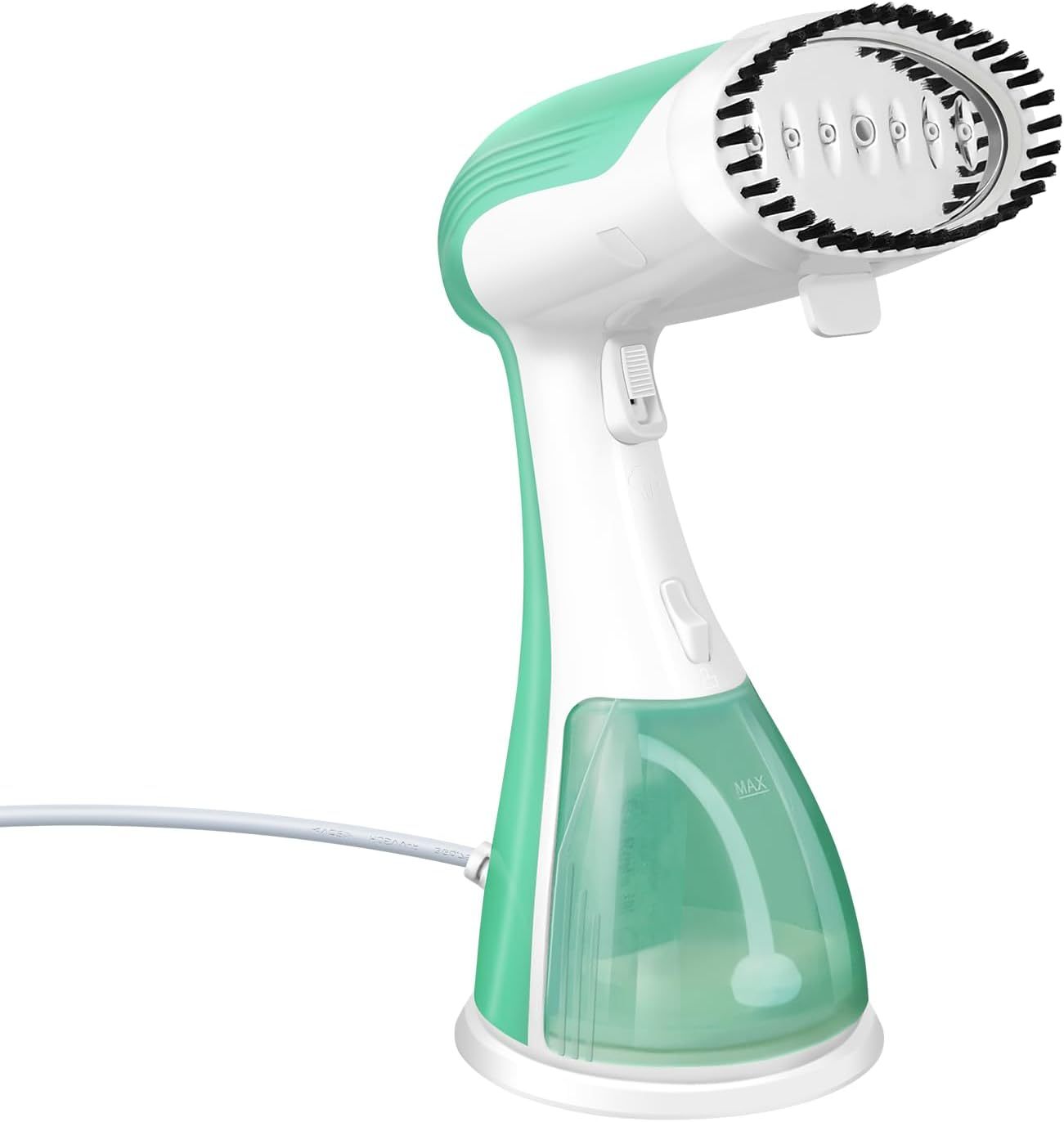 Ferro da Stiro a Vapore Portatile DAYPLUS 1500W - Stiratrice Verticale da Viaggio con Serbatoio 300ml