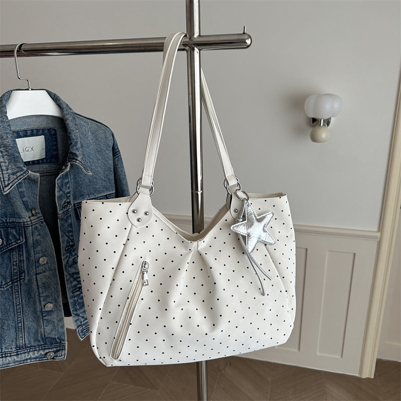 Large-capacity Shoulder And Tote Commuter Casual Bag
