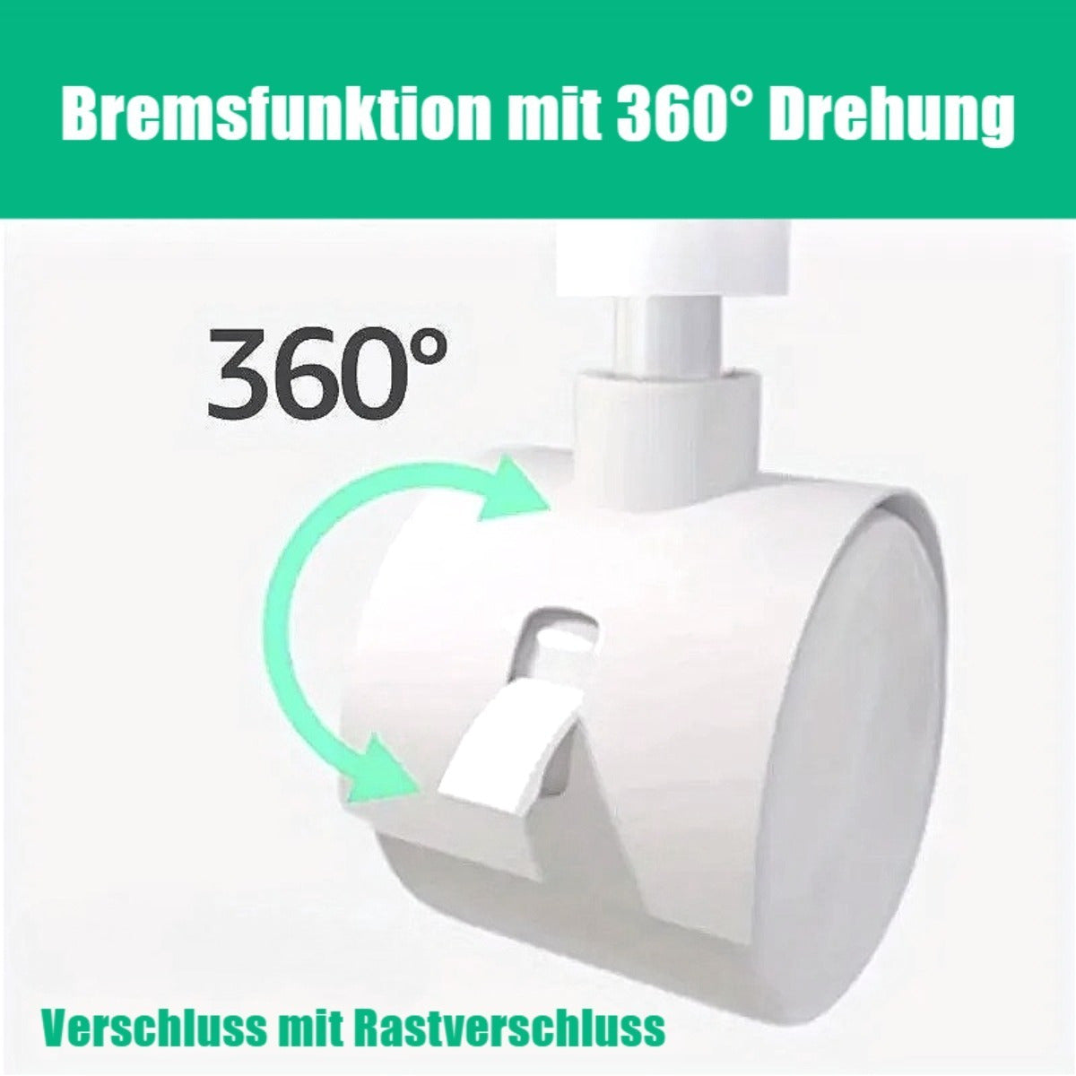 Carrello 4 Ripiani con Ruote Girevoli 360° - Capacità 40kg - Ripiani Regolabili per Cucina Bagno Ufficio