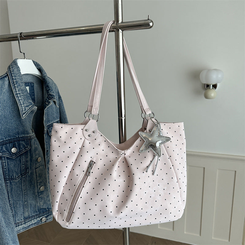 Large-capacity Shoulder And Tote Commuter Casual Bag