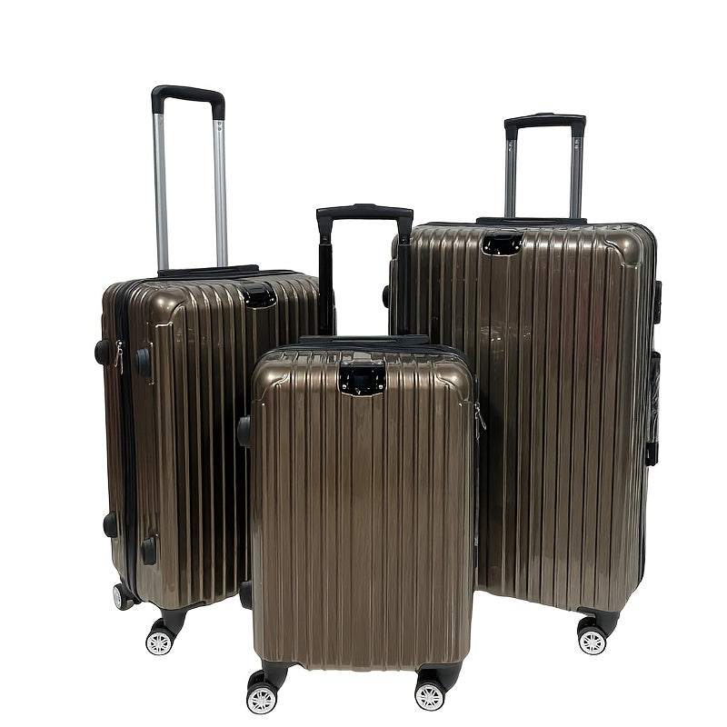 Set Valigie YSTYLE 3 Pezzi - Trolley ABS Antigraffio con Ruote Silenziose 360°