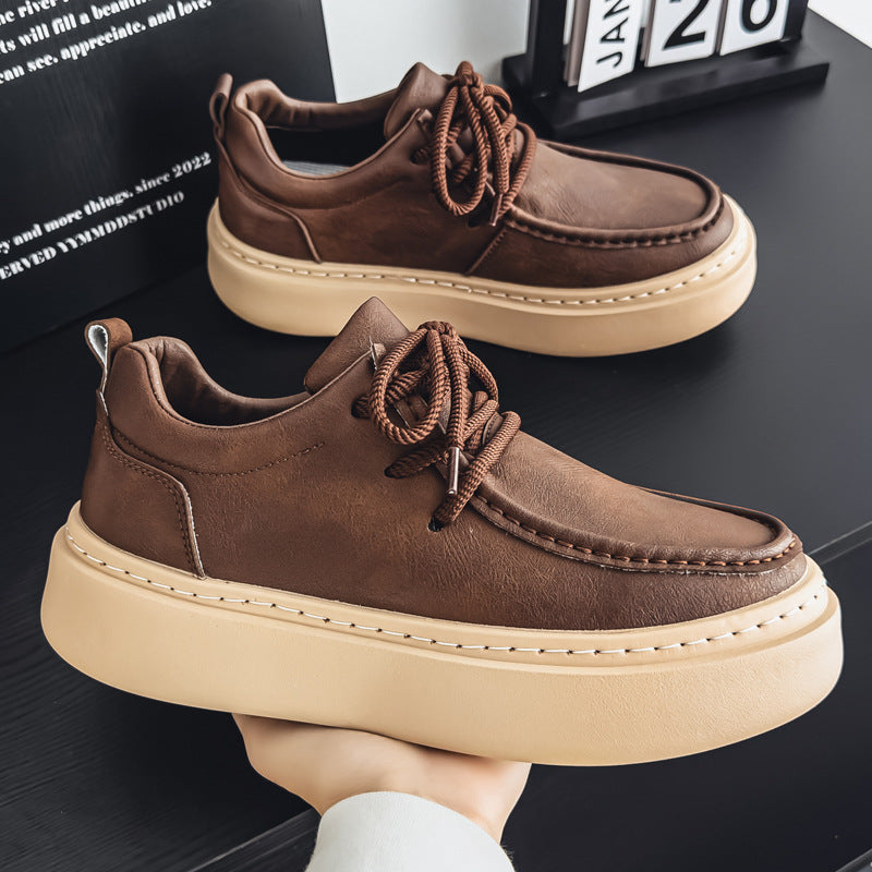 Men's Thick-soled Casual All-match Breathable Sneakers