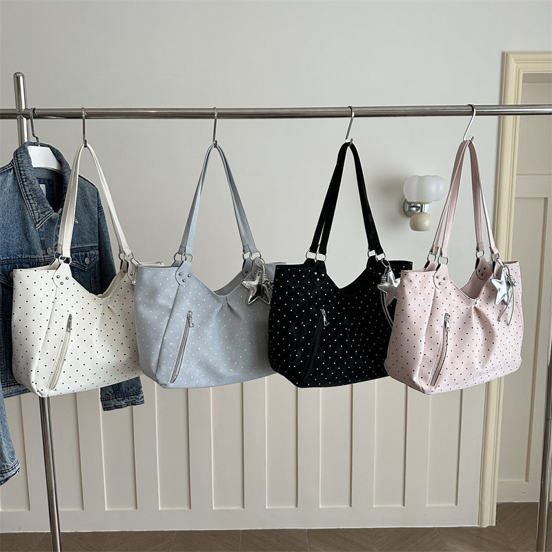 Large-capacity Shoulder And Tote Commuter Casual Bag