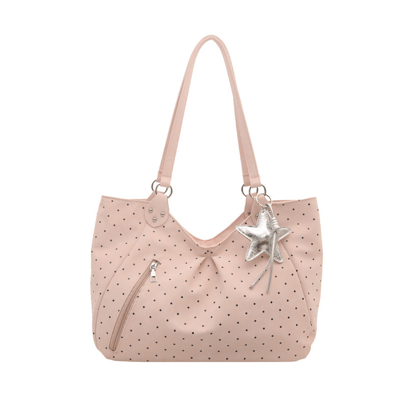 Large-capacity Shoulder And Tote Commuter Casual Bag