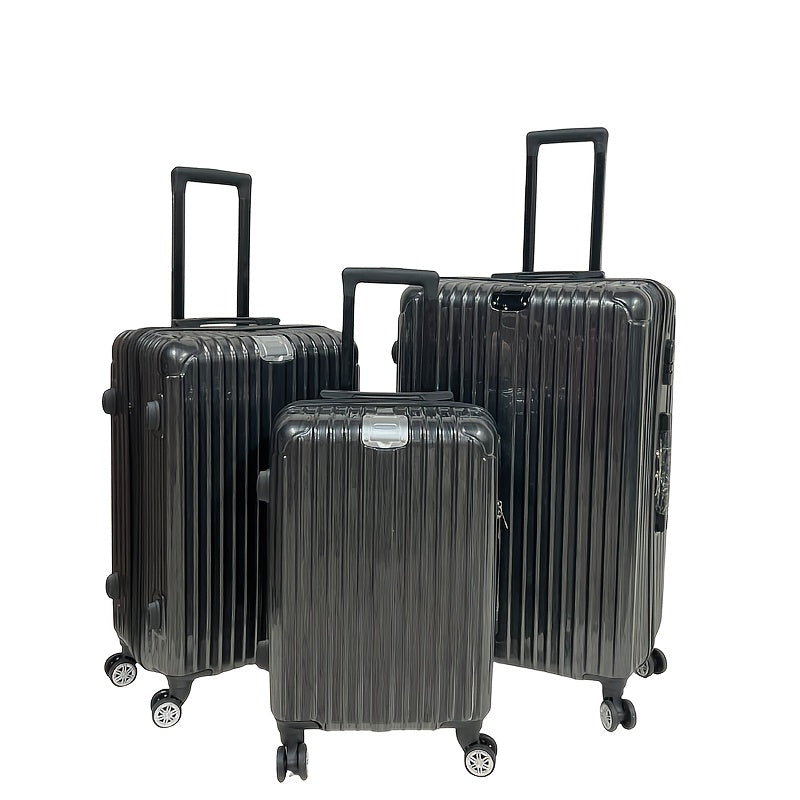 Set Valigie YSTYLE 3 Pezzi - Trolley ABS Antigraffio con Ruote Silenziose 360°