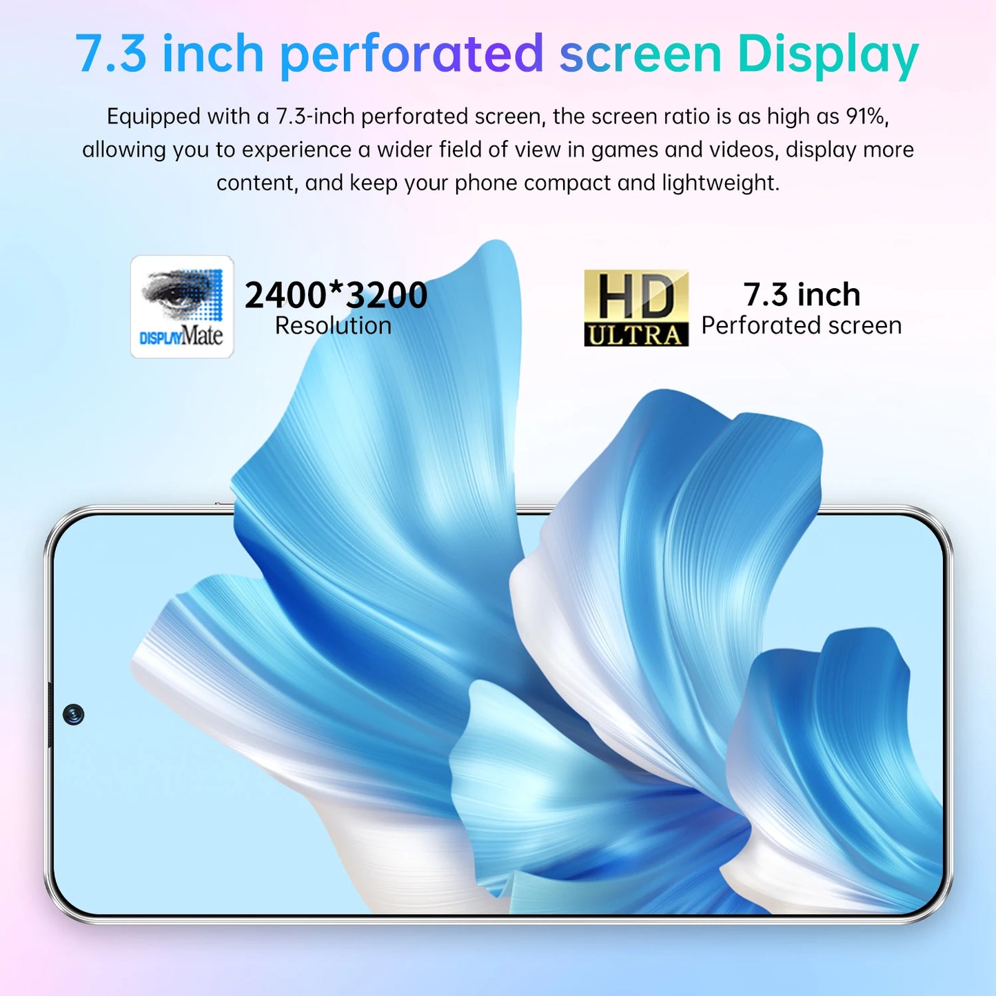 Camon 40 Pro HOT 2025 Tablet originale da 7,3 pollici HD 4K Android 15 22GB + 2TB 7800mAh Batteria 4G 5G Doppia scheda SIM WiFi GPS Google