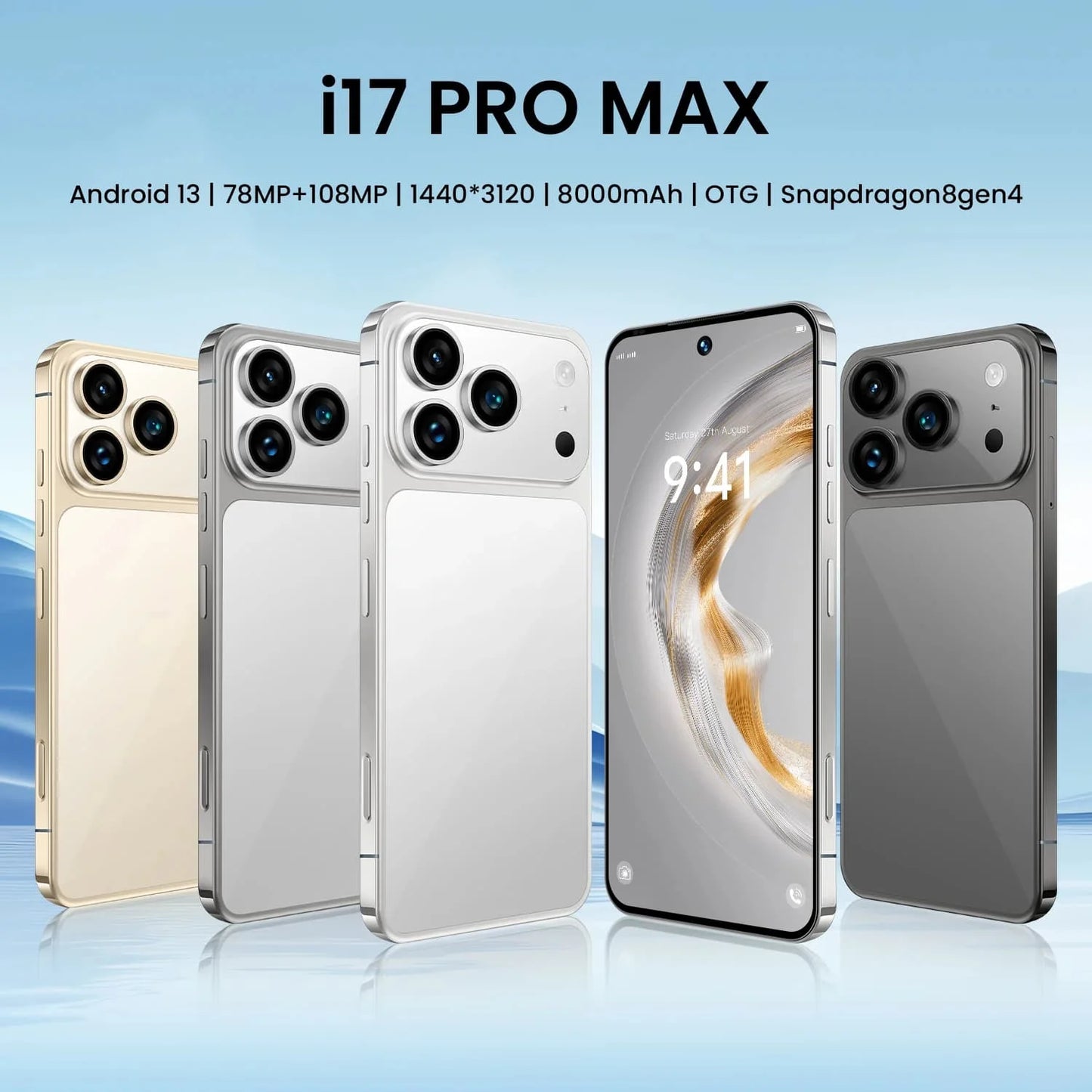 Pro max 16GB+1TB 7.3inch Android 15 72MP+108MP Camera 8000mAh battery 2025 New Hot