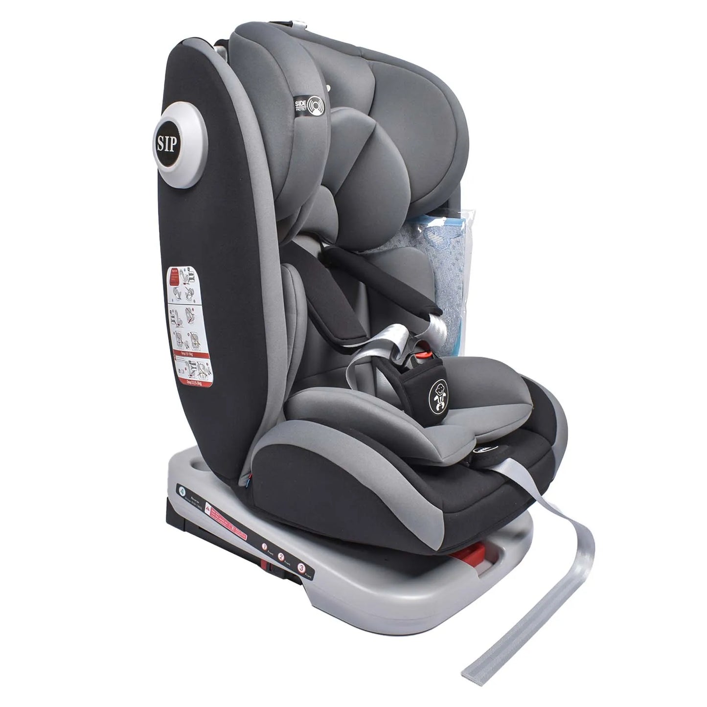 Seggiolino Auto Girevole 360° ISOFIX 0-12 Anni (9-36 kg) - Cintura 5 Punti ECE R44/04