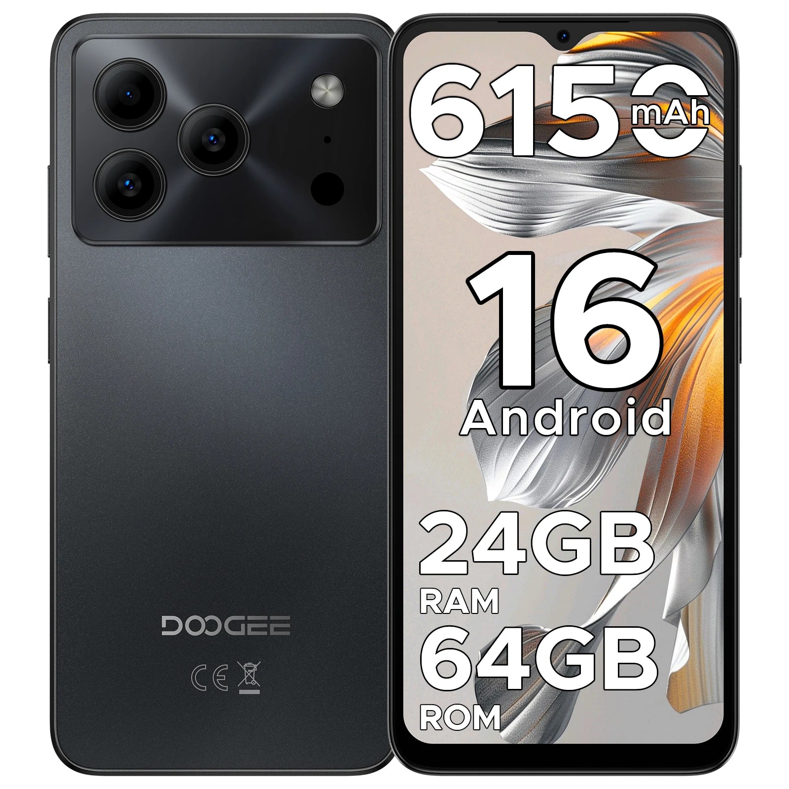 Smartphone Note 56 VIP Edition – Android 16, 24GB RAM, 6150mAh, Dual SIM