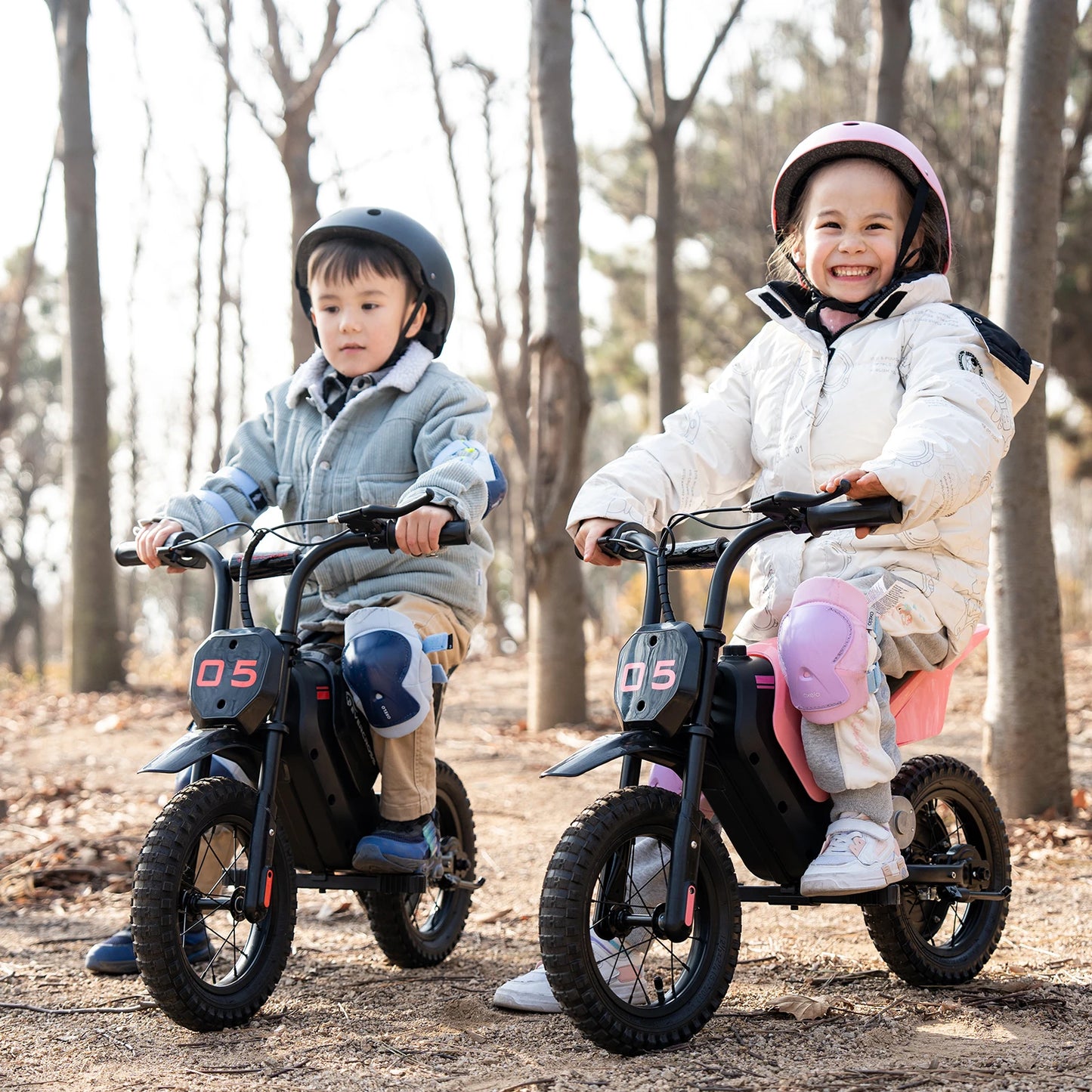 EVERCROSS TECH EV05M Electric Motorbike for children, 150W, speeds 8/16 km/h, battery life up to 10 km, Motorbike Cross 12 inches for