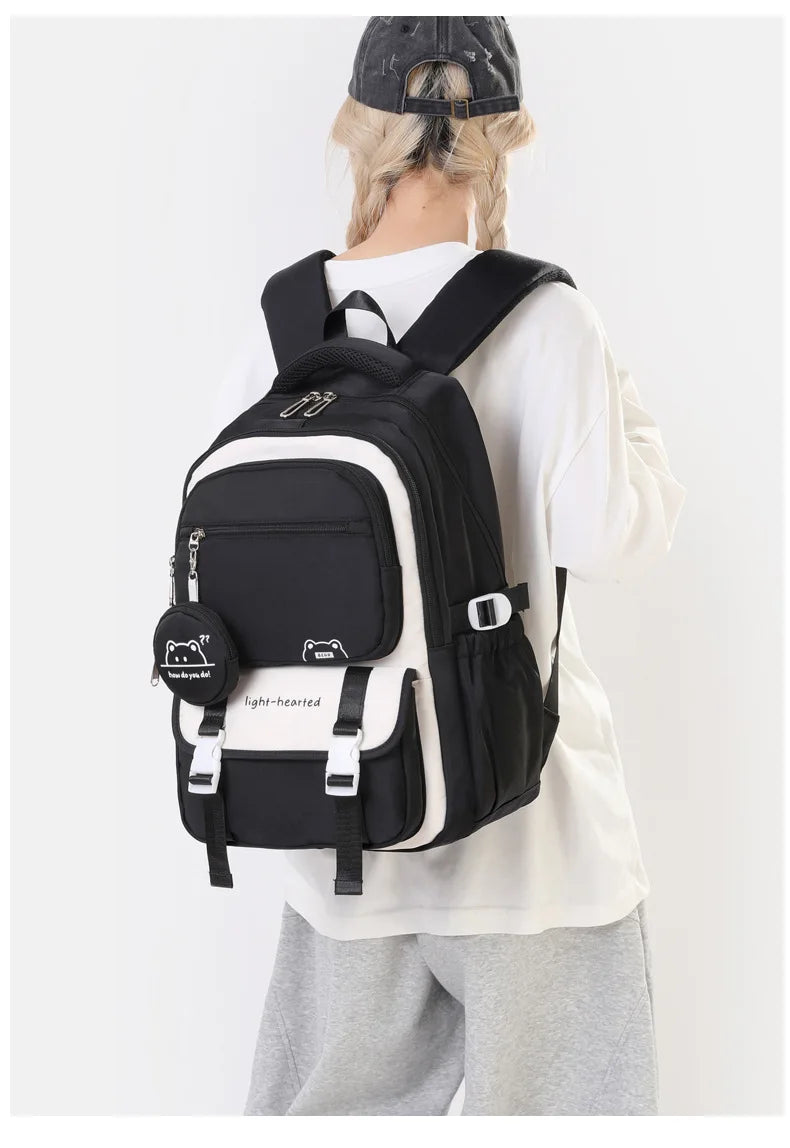 Zaino Impermeabile Scuola Ragazze - Borsa Viaggio Bambini Adolescenti