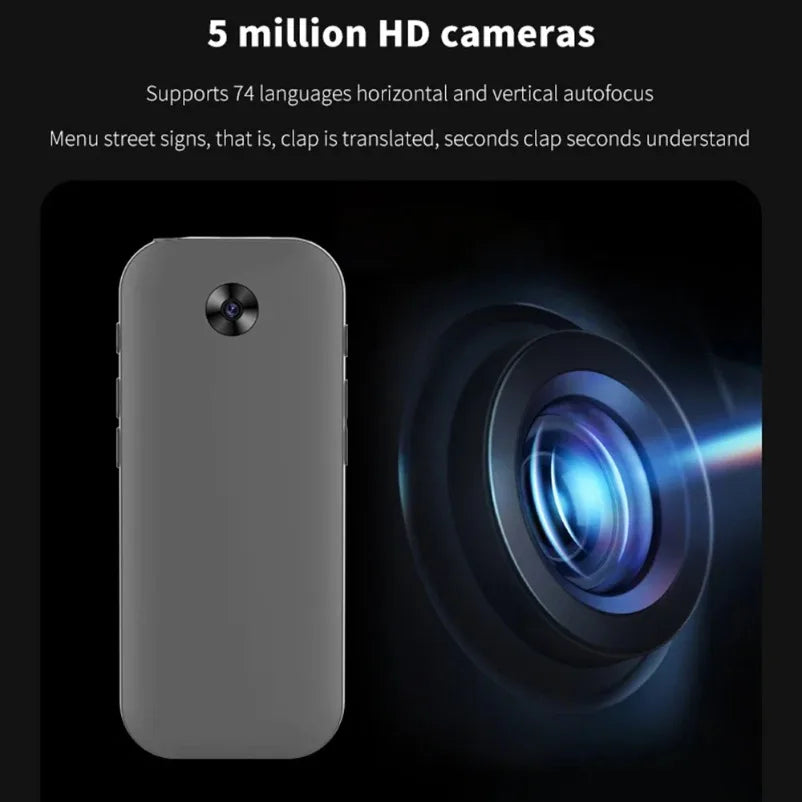 S80 Pro 138 Language Intelligent Translation Machine Intelligent Recording 19 Offline Real-time Chat GPT AI Voice Photo Translat