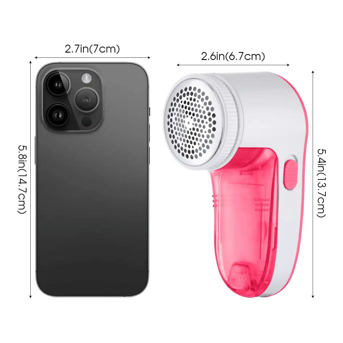 Electric Hair Remover Fabric Shaver Portable Hair Ball Trimmer Remover (Not Included (2*AA) ）