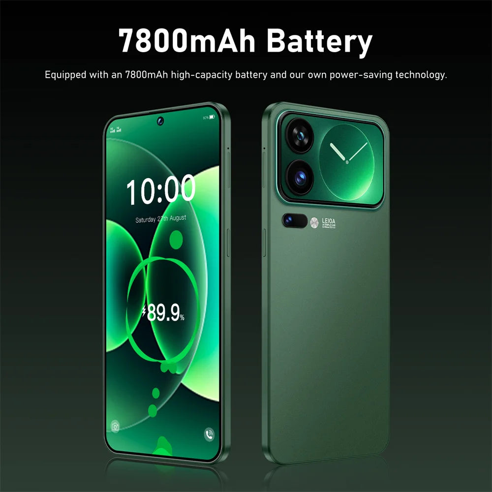 Cover Silicone Antiurto per Smartphone 5G – Display 7.3" HD, Protezione Totale