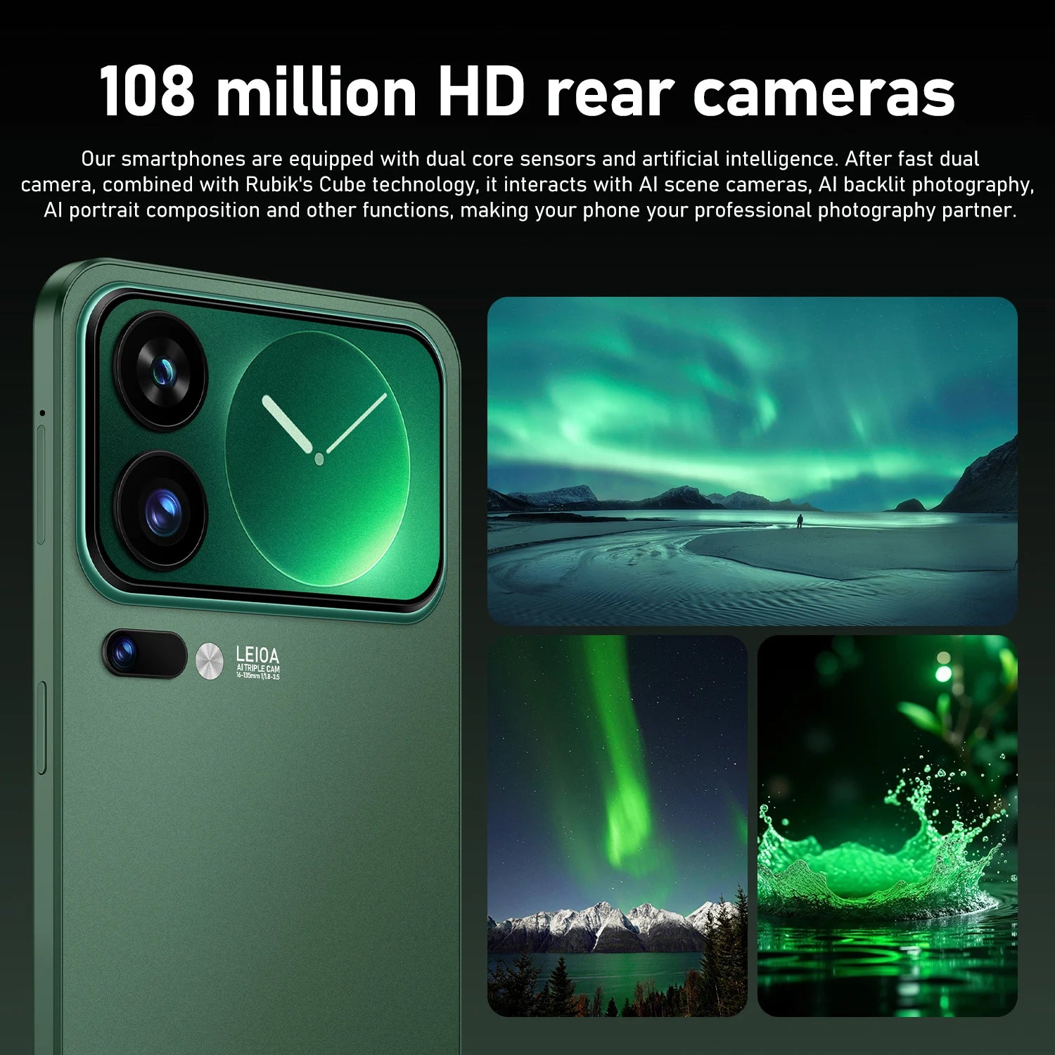 MI17 Pro Max 5G – Batteria 7800mAh, Dual SIM, Versione Global 2026