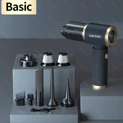 Mini Aspirapolvere per Auto Portatile Senza Fili 210000PA – Potente Aspiratore Cordless con Filtro HEPA