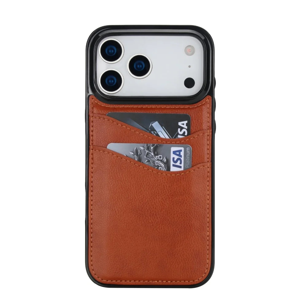 Custodia Portafoglio iPhone in Pelle Premium | Slot Carte e Protezione Antiurto