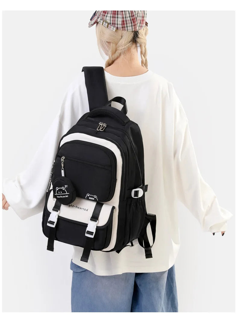 Zaino Impermeabile Scuola Ragazze - Borsa Viaggio Bambini Adolescenti