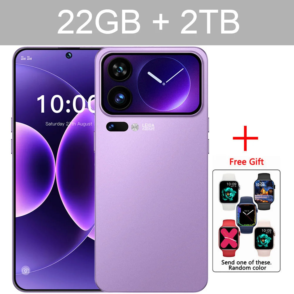 Cover Silicone Antiurto per Smartphone 5G – Display 7.3" HD, Protezione Totale