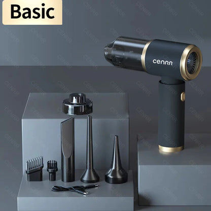 Mini Aspirapolvere per Auto Portatile Senza Fili 210000PA – Potente Aspiratore Cordless con Filtro HEPA