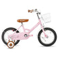 STITCH 12/16/18 Inch Children's Bike With Basket, Mudguards, Full Chain Case & Training Wheels, Kid's Gift