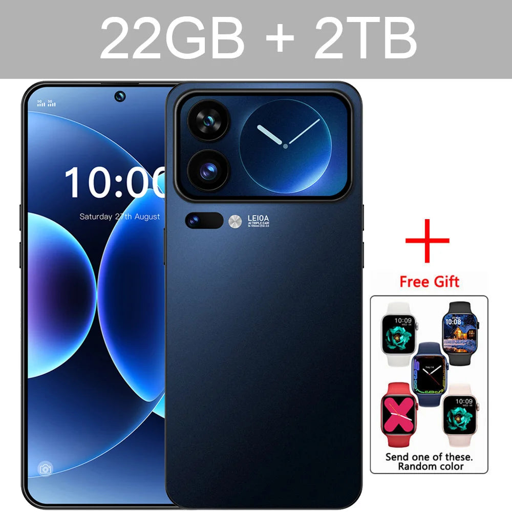 Cover Silicone Antiurto per Smartphone 5G – Display 7.3" HD, Protezione Totale