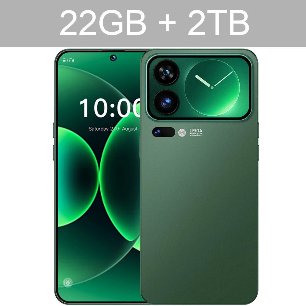 Cover Silicone Antiurto per Smartphone 5G – Display 7.3" HD, Protezione Totale