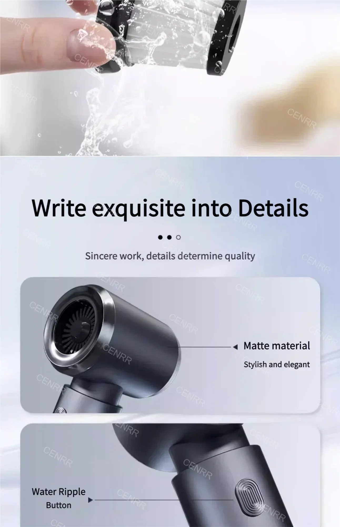 Mini Aspirapolvere per Auto Senza Fili 210000PA – Aspiratore Portatile Potente con Filtro HEPA