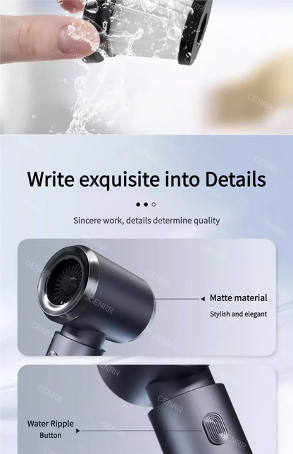 Mini Aspirapolvere per Auto Senza Fili 210000PA – Aspiratore Portatile Potente con Filtro HEPA