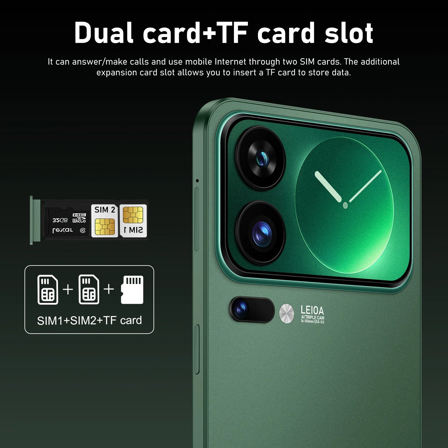 MI17 Pro Max 5G – Batteria 7800mAh, Dual SIM, Versione Global 2026