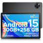 Tablet Android 15 da 11 Pollici - Display 90Hz, 30GB RAM, 256GB ROM, Batteria Potente
