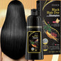 3 In 1 Instant Coloring Shampo Change Hair Color Gray Hair to Black Natural Black Color for Men Women Hair Dye Deep Nourishing