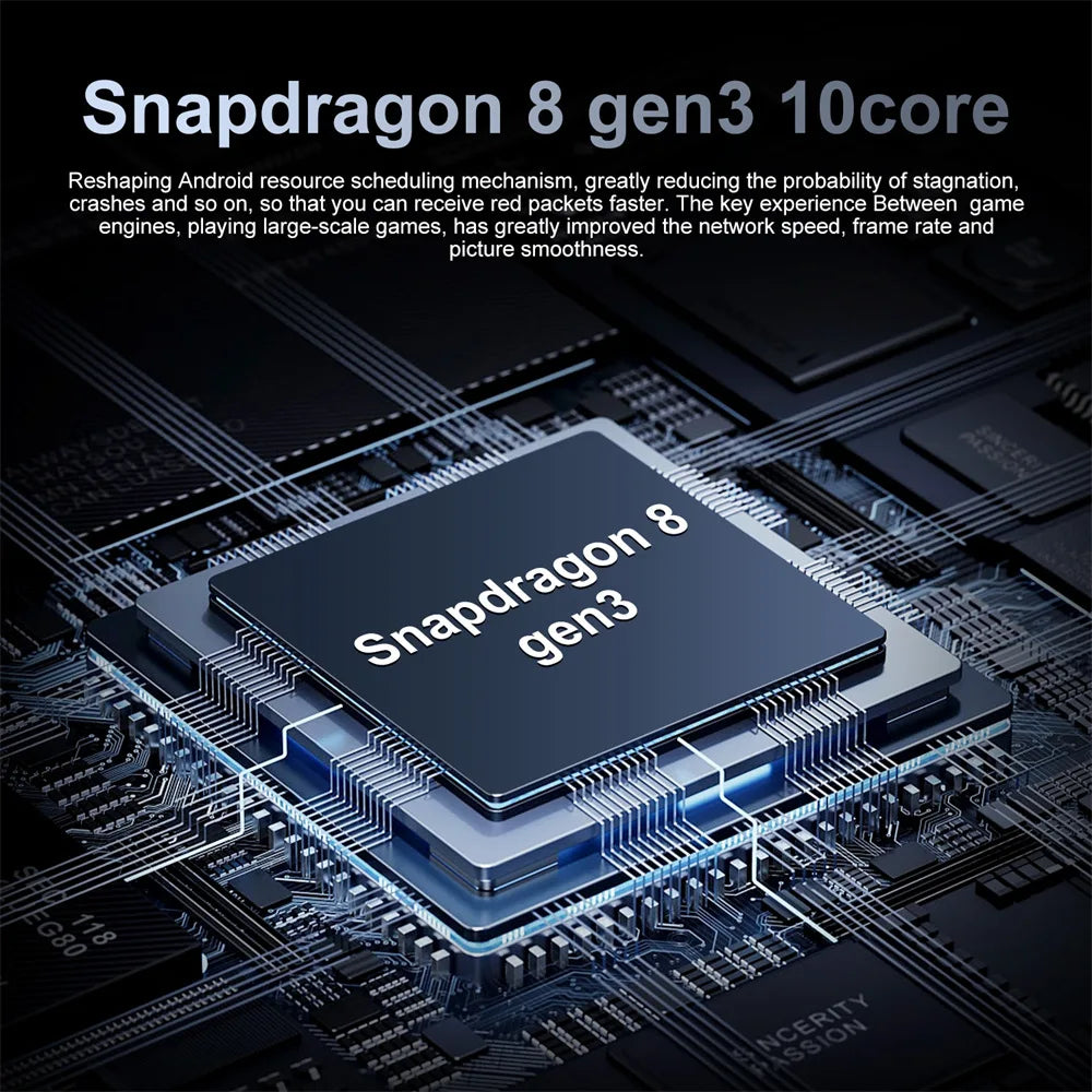 Brand New 14T Pro Smartphone 5G 7.3HD Dual SIM Card 22G+2TB Cell Phone 8000mAh Android Global Version Mobile Phones Cellphones