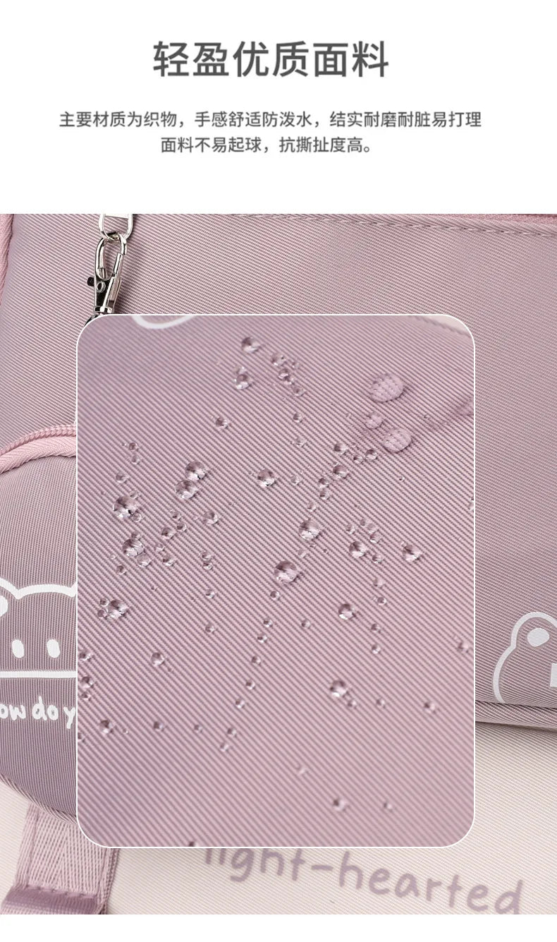 Zaino Impermeabile Scuola Ragazze - Borsa Viaggio Bambini Adolescenti