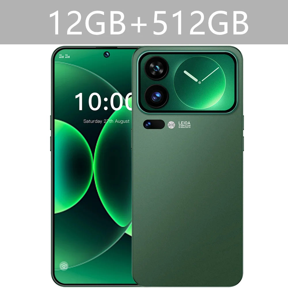 MI17 Pro Max 5G – Batteria 7800mAh, Dual SIM, Versione Global 2026
