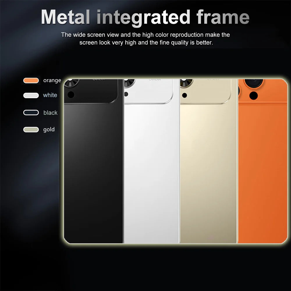 HOT Brand New For i17 Pro Max Smartphone 5G 7.0HD 22G 2TB Dual Card Dual Android 15 Cell Phone Unlocked Mobile Phones 8000mAh