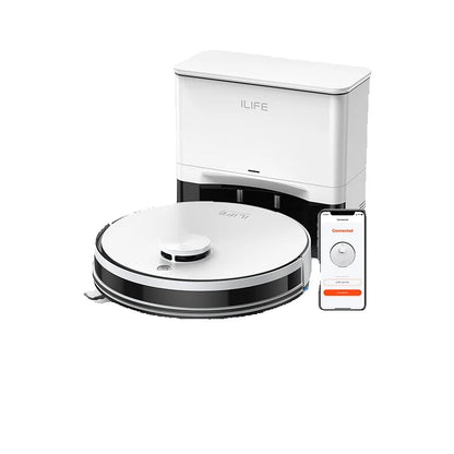 ILIFE A30 PRO 5000Pa Suction, Robot Vacuum and Mop Combo, Self emptying, 60 day capacity, App/remote, 180 minute running time