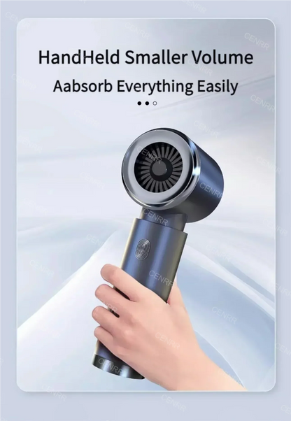 Mini Aspirapolvere per Auto Senza Fili 210000PA – Aspiratore Portatile Potente con Filtro HEPA