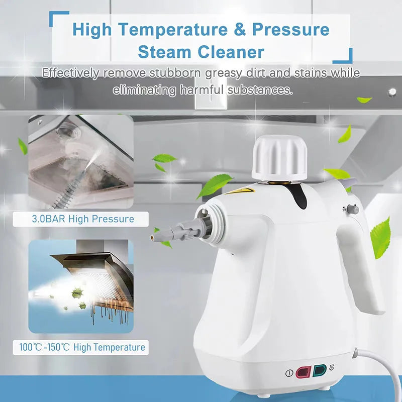 Handheld High Temperature Disinfection Steam Cleaner Air-conditioning Kitchen Range Hood Steam Cleaning Machine Cleaning Tools