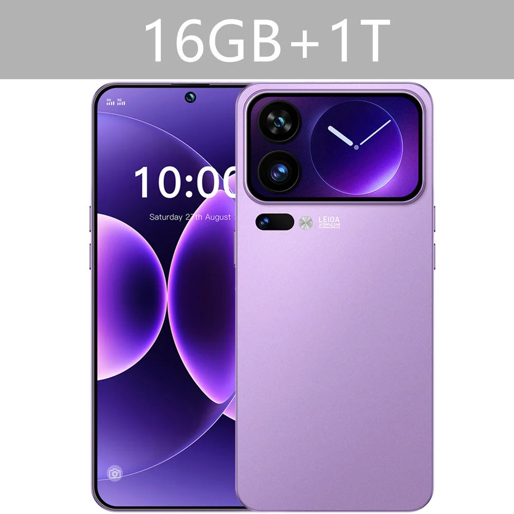 Cover Silicone Antiurto per Smartphone 5G – Display 7.3" HD, Protezione Totale