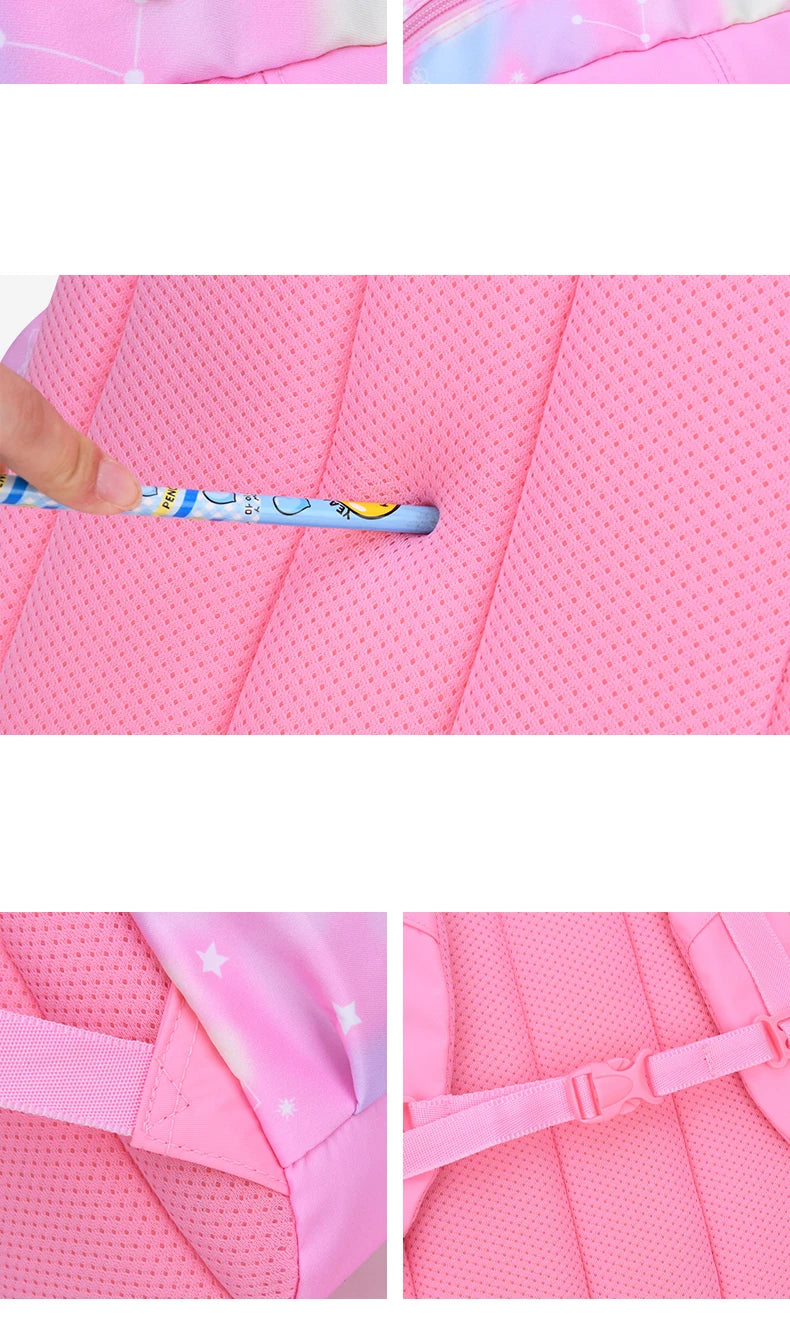 Zaino Scuola Ragazze Impermeabile - Cartella Mochila con Stampa Moda per Adolescenti