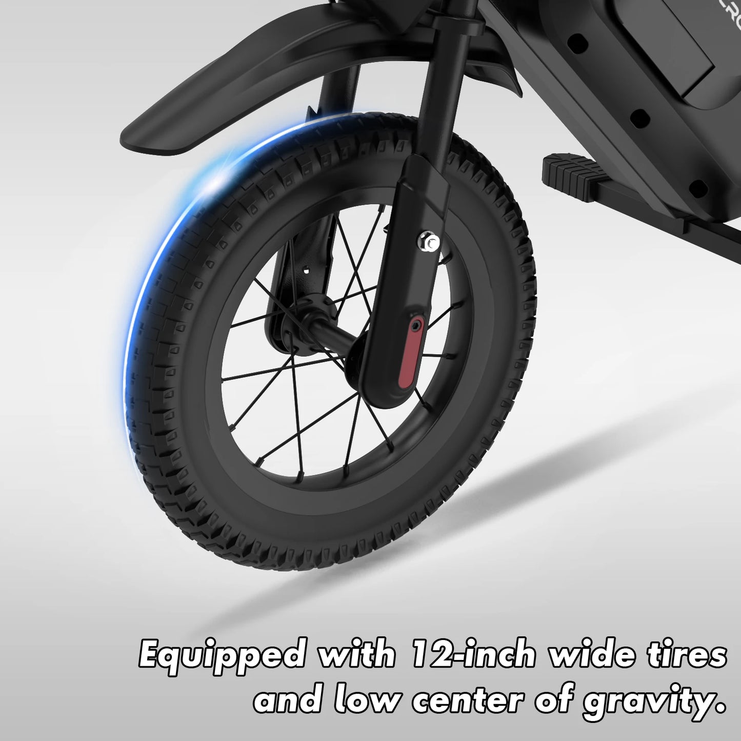 EVERCROSS TECH EV05M Electric Motorbike for children, 150W, speeds 8/16 km/h, battery life up to 10 km, Motorbike Cross 12 inches for