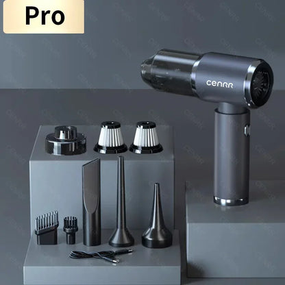 Mini Aspirapolvere per Auto Portatile Senza Fili 210000PA – Potente Aspiratore Cordless con Filtro HEPA