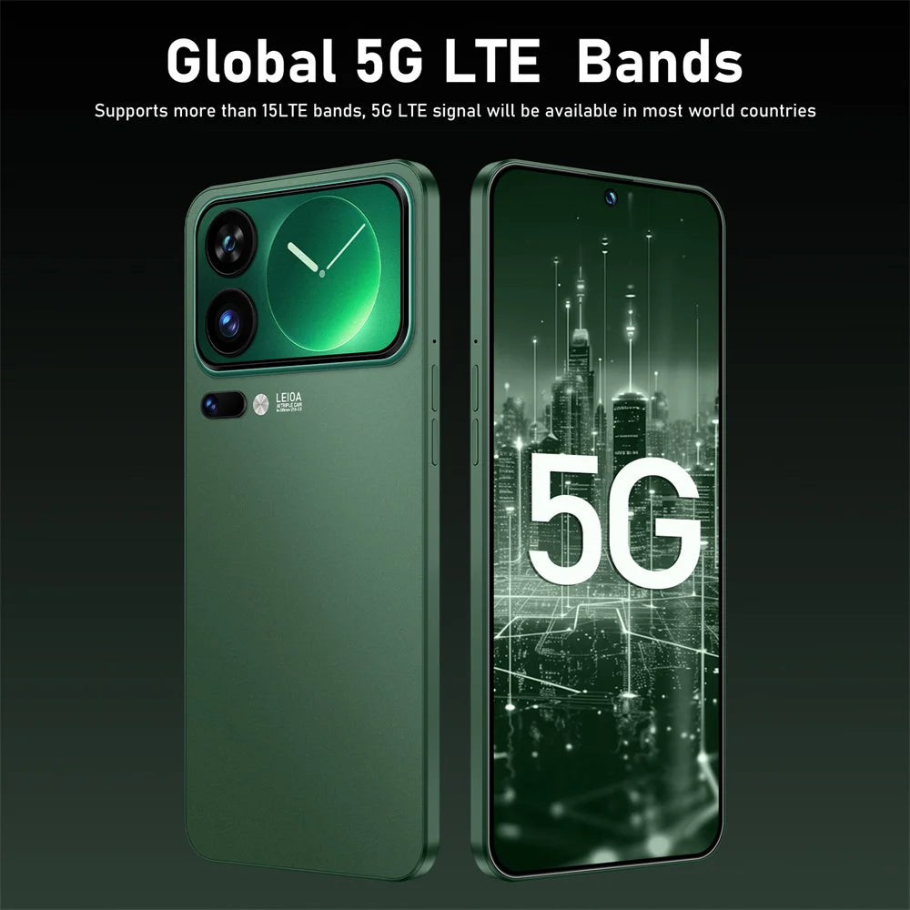 Cover Silicone Antiurto per Smartphone 5G – Display 7.3" HD, Protezione Totale