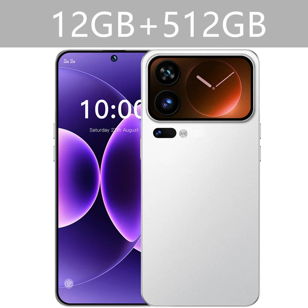 MI17 Pro Max 5G – Batteria 7800mAh, Dual SIM, Versione Global 2026