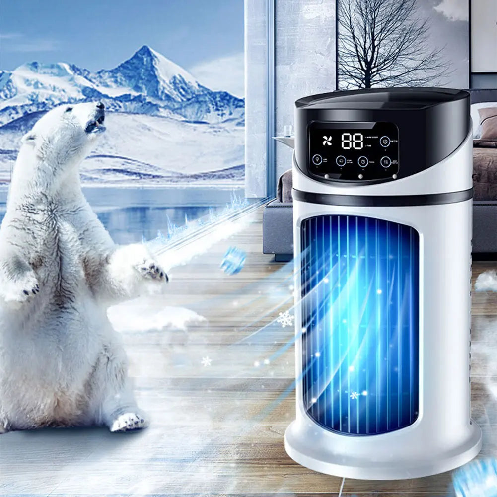 3 in 1 Quiet Cooling Desk Fan 6 Speeds Options Personal Quiet Table Fan Circulation Wind Air Cooler for Bedroom Office