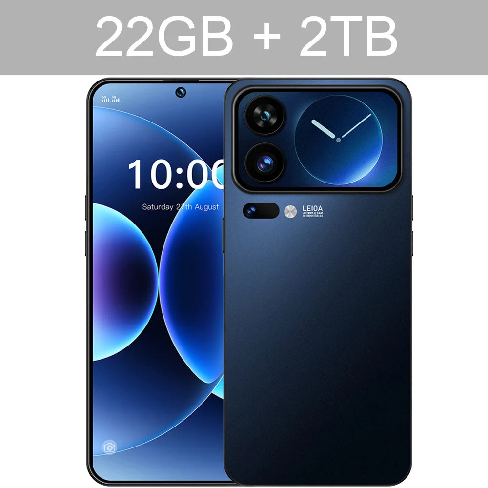 Cover Silicone Antiurto per Smartphone 5G – Display 7.3" HD, Protezione Totale