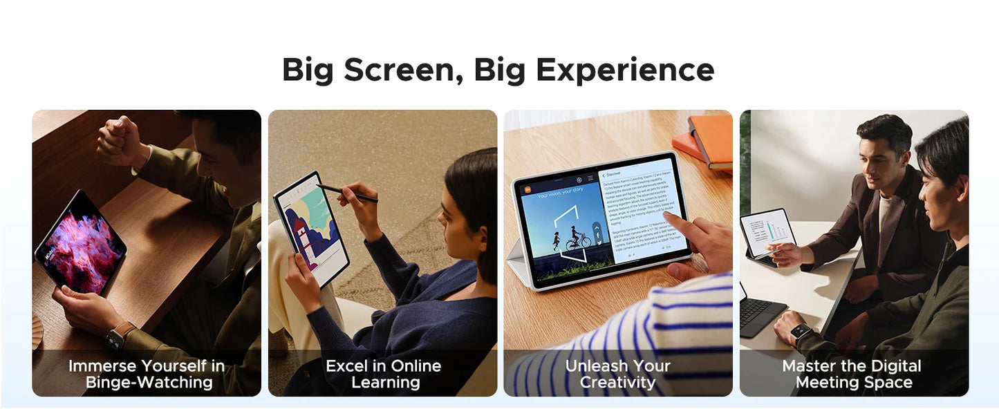 Tablet Android 15 da 11 Pollici - Display 90Hz, 30GB RAM, 256GB ROM, Batteria Potente