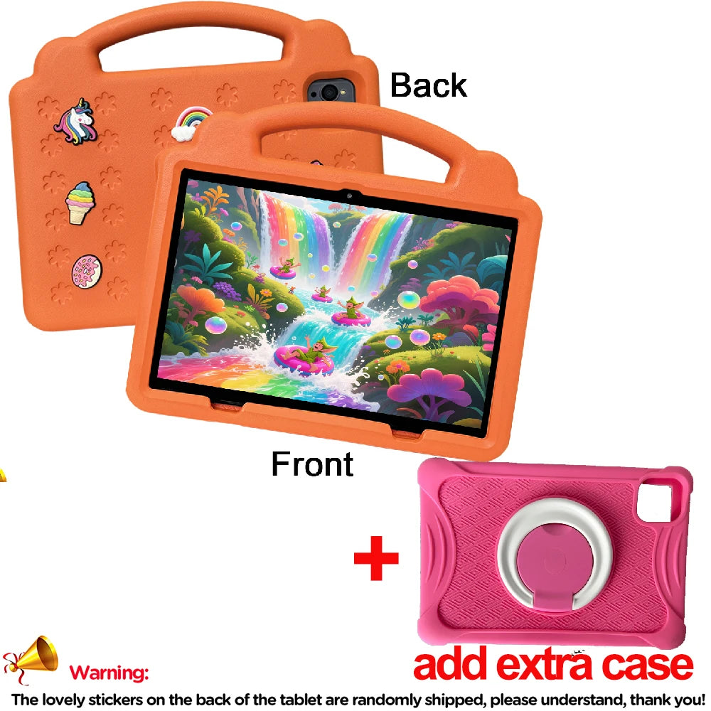 10.1 Inch Kid Tablet Android 3GB RAM 64GB ROM 4G WiFi 4000MAH Battery Dual Camera Children's Gift Kids Software Toys Tablets