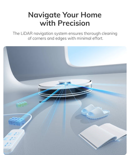 ILIFE A30 PRO 5000Pa Suction, Robot Vacuum and Mop Combo, Self emptying, 60 day capacity, App/remote, 180 minute running time